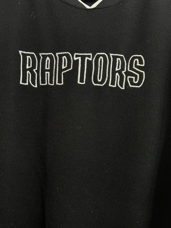 Vintage Toronto Raptors Embroidered Pullover Deadstock Sweatshirt NBA size Medium - Image 3