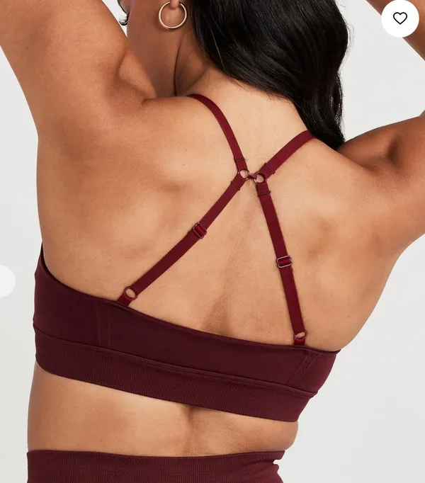 Oner Active EFFORTLESS MICRO BRALETTE Color: Rosewood - Image 5