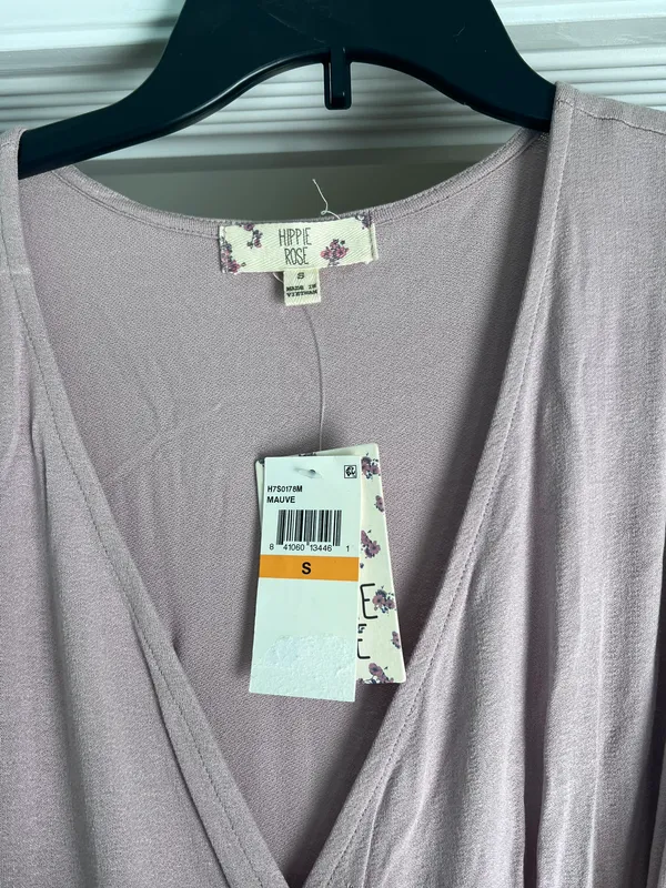 Hippie Rose NWT light purple dress size small can fit a m - Image 5