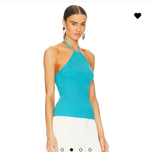 remi top in turquoise - Image 2