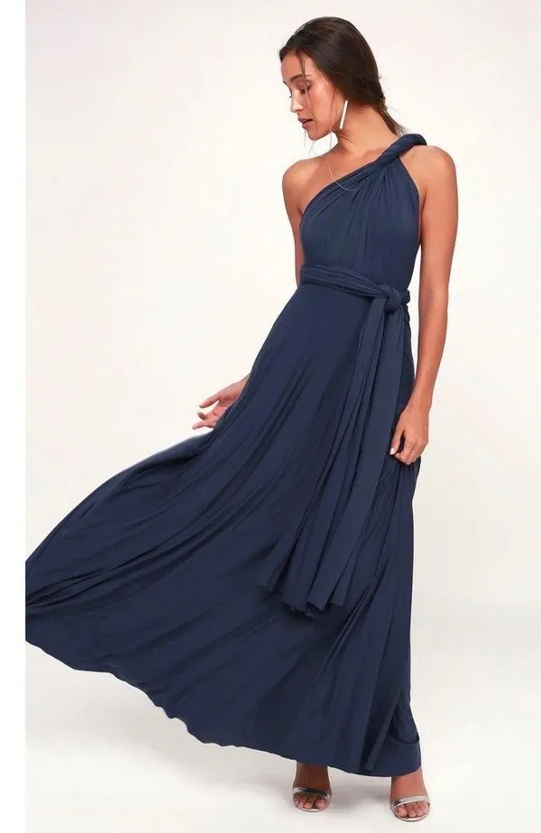 Lulu’s Exclusive Tricks of The Trade Navy Dress - Image 4