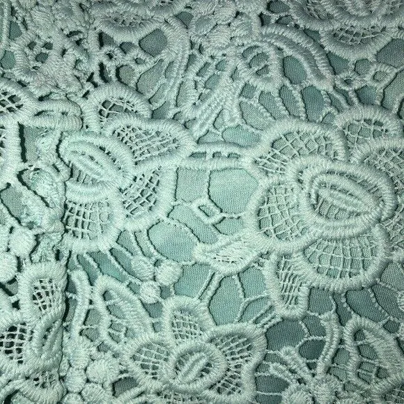 Nanette‎ Lepore knit embroidered sleeveless top women's size large zip back - Image 12