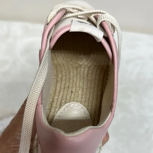 Coach Pink and White Leather Sneakers Never Wore (see photos) - Image 12