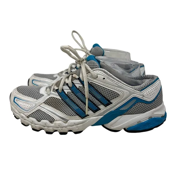 Women's Adidas Y2k AdiPrene Response Trail Running Sneakers in Teal/White 8.5 - Image 4