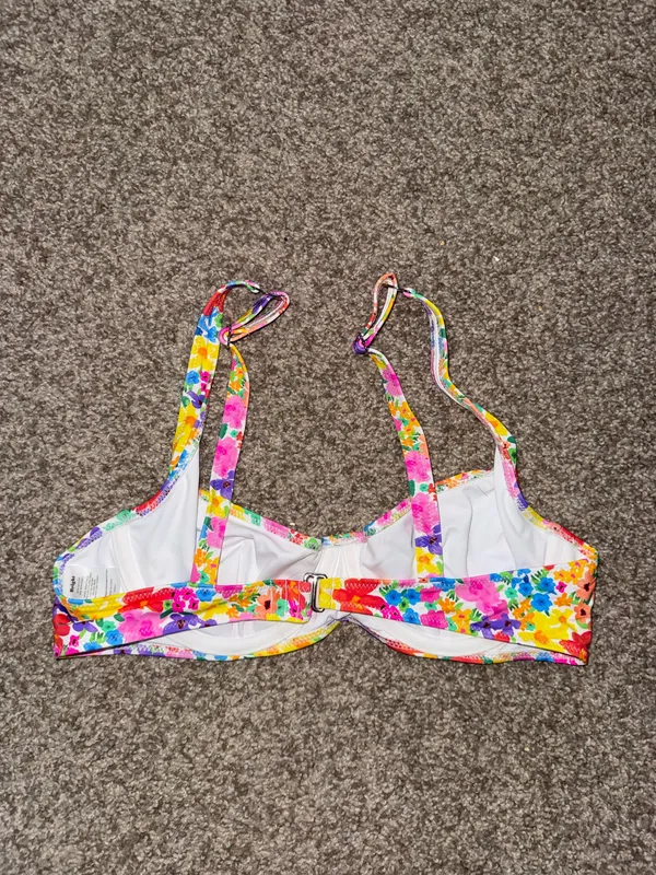 Bright Swimwear Top Bikini Floral - Image 3