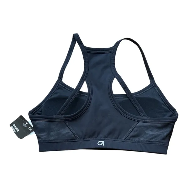 GapFit Sculpt Compression Sports Bra XS Black Camo Medium Support Racerback - Image 2