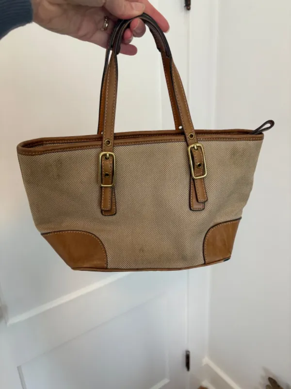 Vintage Mini Coach Bag - Image 4