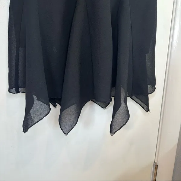 Aspeed USA 90s/y2k Vintage Asymmetrical Whimsygoth Midi Dress. Size: Medium. - Image 3