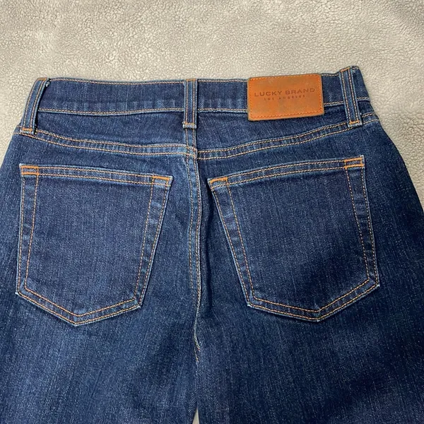 Lucky Brand Mid Rise Crop Wide Leg Jeans - Image 3