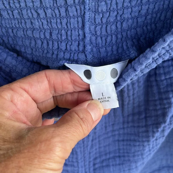 Short Set Comfy Gauzy Blue Top Shorts - Image 8