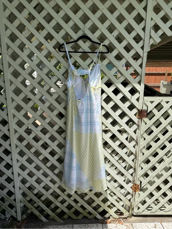 American eagle gingham maxi dress - Image 6