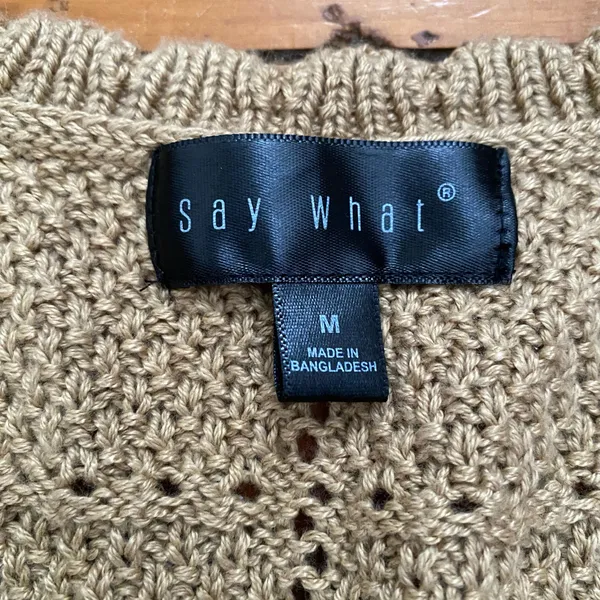 Say What? Top - Image 2