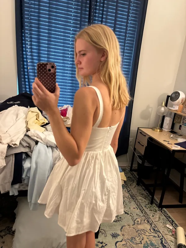 ZARA Dress Mini White - Image 2