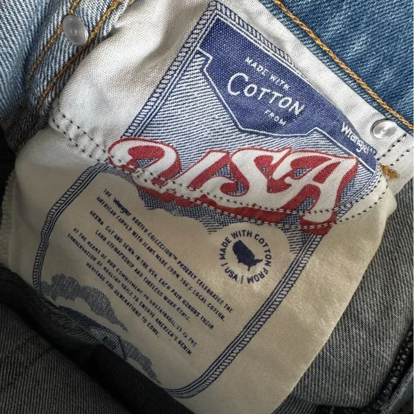 Wrangler Rooted Collection Made in USA Straight Jeans Size 28 X 32 - Image 12