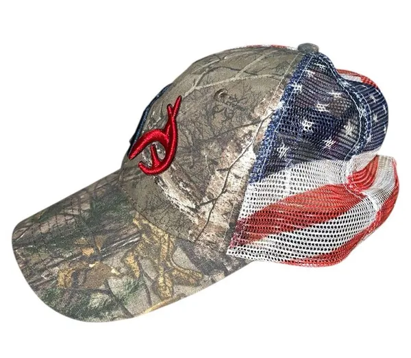 Realtree Camo Baseball Cap with Embroidered Logo - Image 4
