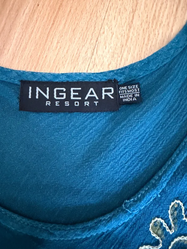 Sleeveless Blue Dress - Image 2
