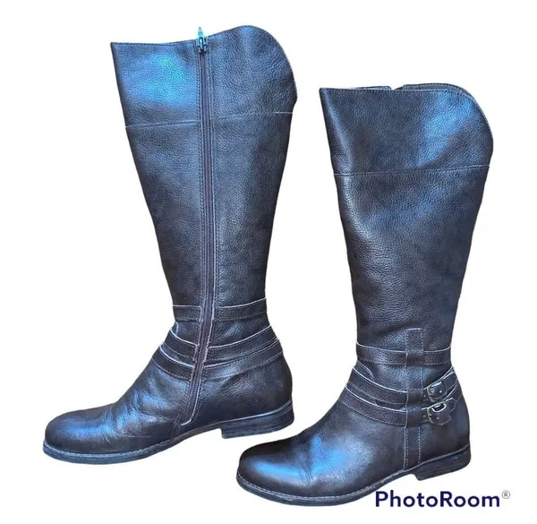 Matisse Brown Leather Blakely Tall Boots - Image 6