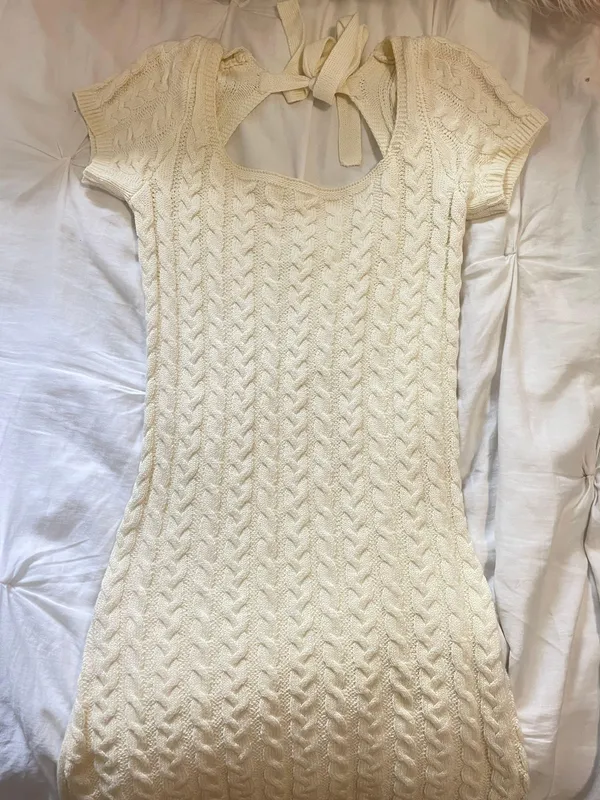 These Three Boutique Knit Sweater Dress - Image 3
