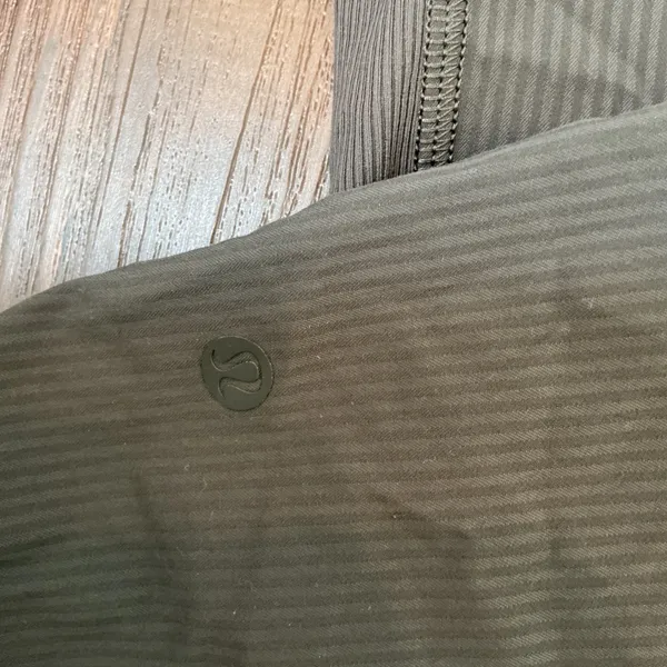 Lululemon Studio Pant Gray Textured Jogger Drawstring Size 4 Athleisure Utility - Image 3