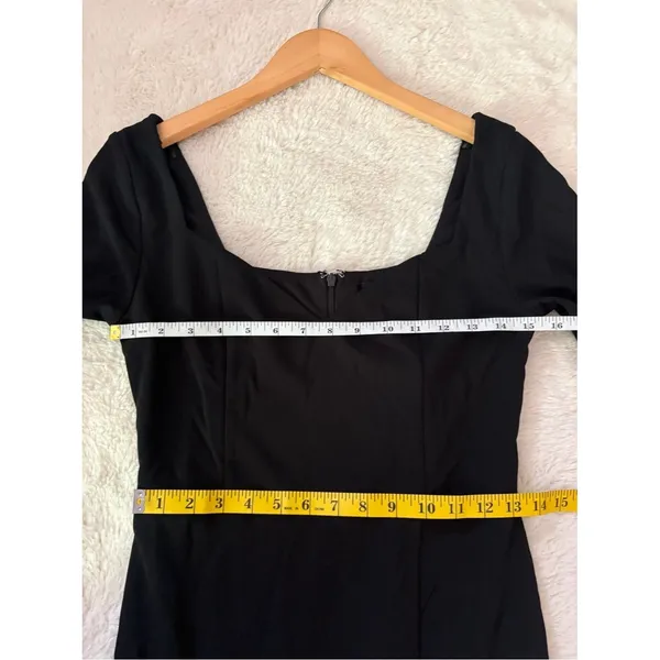 Lulus Save a Little Bliss For Me Black Long Sleeve Bodycon Maxi Dress Medium NWT - Image 6