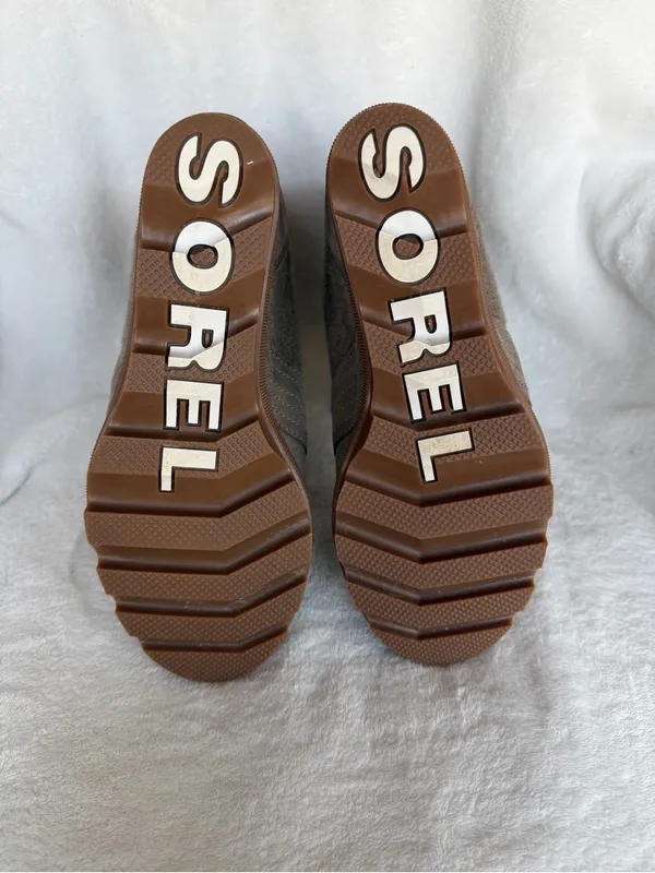 Sorel Women's Lexi Wedge Boots Khaki 7.5 - Image 11