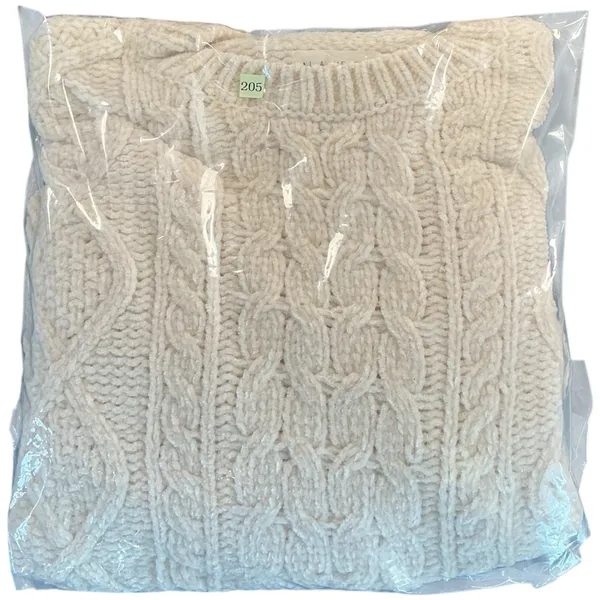 La Hearts‎ Cream Cable Knit Sweater - Image 7