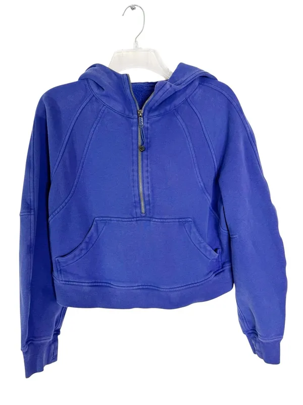 Lululemon Scuba Oversized Half-Zip Hoodie Purple Size XS/S - Image 6