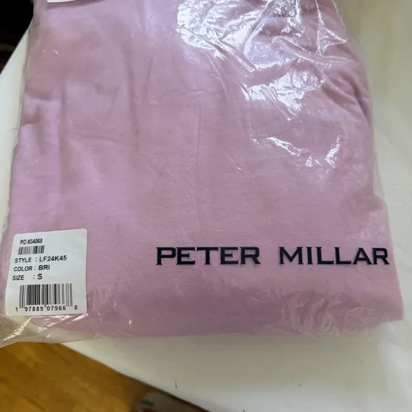 Peter Millar Women Lava Wash Sweet Pea Cotton Modal Hoodie Size Small New in Bag - Image 6