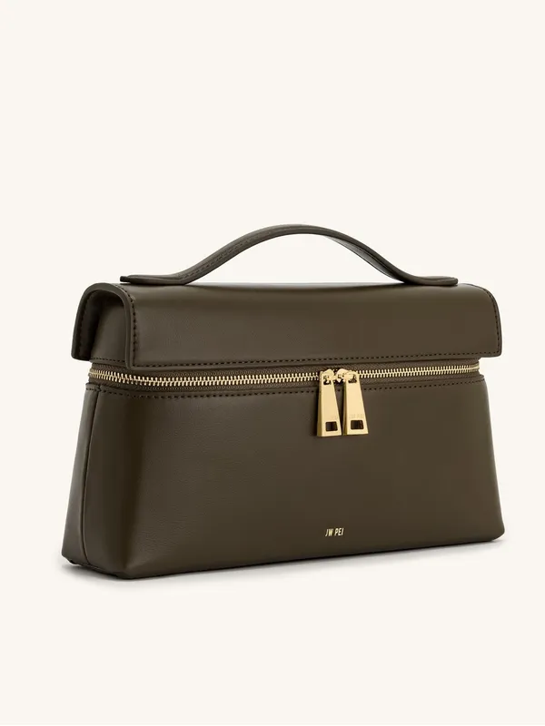 Jw Pei - Thea Top Handle Bag - Dark Olive - Image 2