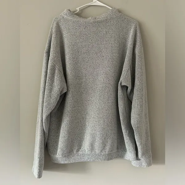 UNC Tarheel Grey Sweatshirt Size XL Made in USA Fangear Casual Athletic Sport - Image 2