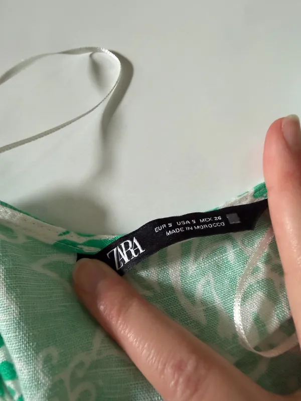 ZARA green dress - Image 2