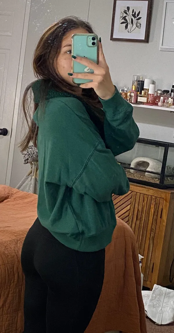 American Eagle Dark Green  Pullover - Image 3