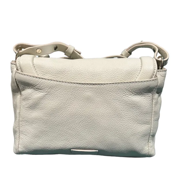 Vince Camuto Lyona creamy white leather crossbody bag - Image 5