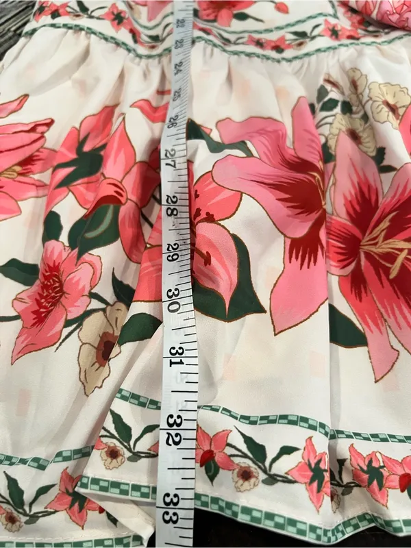 CoMMENSE Floral Print Spaghetti Strap Mini Dress COLOR - Pink Size Medium NWT - Image 8