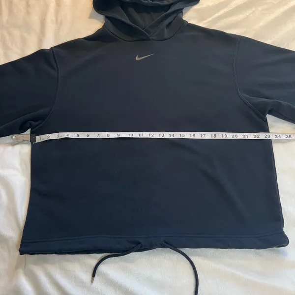 Nike women’s black Hoodie Sweater Size ‎ Small “oversize “ - Image 5