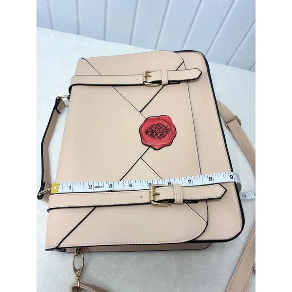 Harry Potter Hogwarts Letter Satchel Bag Primark Cream Envelope Crossbody‎ Bag - Image 8