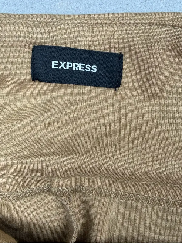 Express Ponte Pants XL Pecan Brown High Rise Pull On Slim Ankle NWT - Image 6