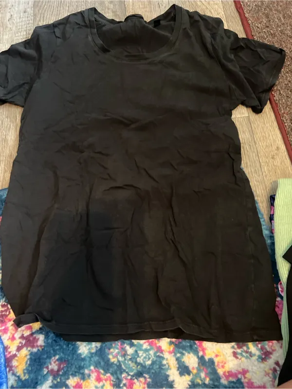 ATM Classic Women's Black Crewneck Tee Size M - Image 7