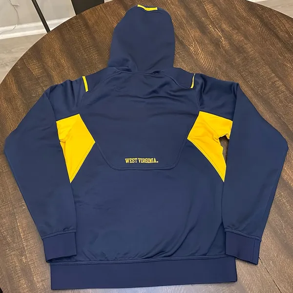 Nike West Virginia Mountaineers Hoodie Womens Therma Fit Full Zip WVU-Small - Image 11