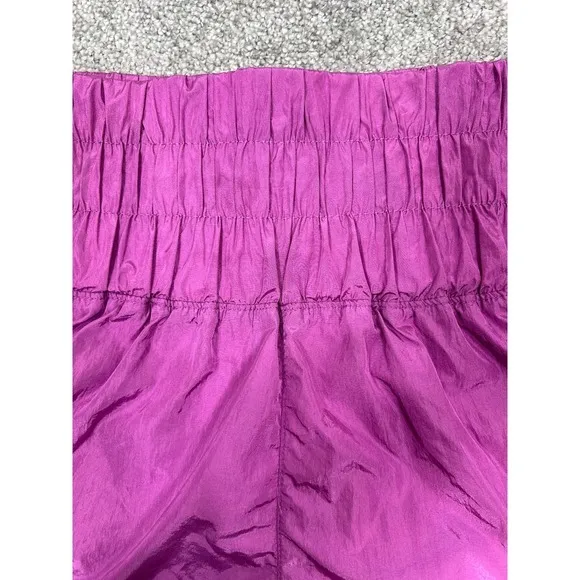 Free People FP Movement Way Home Shorts Large Violet Pink Athletic Lined Running - Image 8