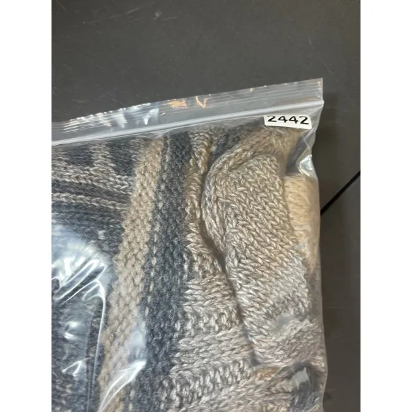 Gottardi Collection Made In Italy Boho Knit Open Front Cardigan Alpaca Wool L - Image 13