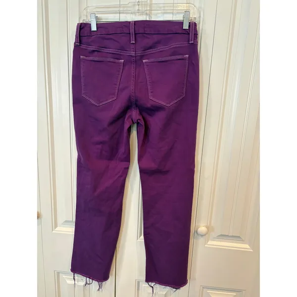Joes Jeans Purple Flawless High Rise Honey Curvy Cropped Boot Jeans‎ Size 29 - Image 2
