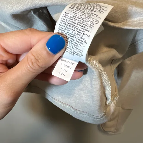 Athleta Softluxe Top Women's Small Gray Mock Neck Raglan Thumbhole - Image 8