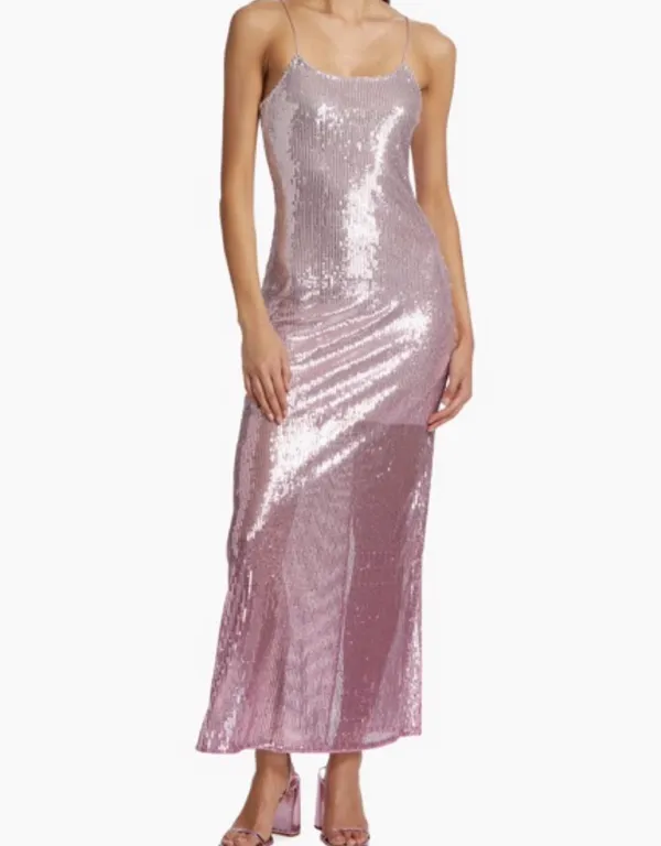 Love Shack Fancy Sequin Dress - Image 4