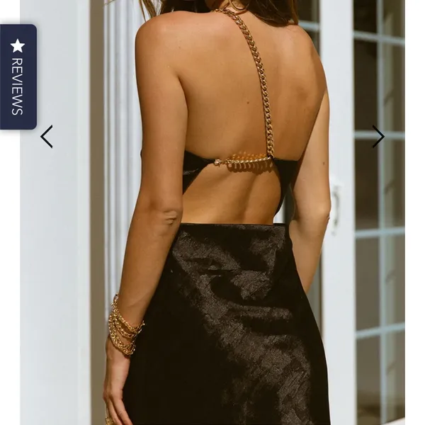 Chained open back Darcy NWT runaway the label slip dress - Image 2