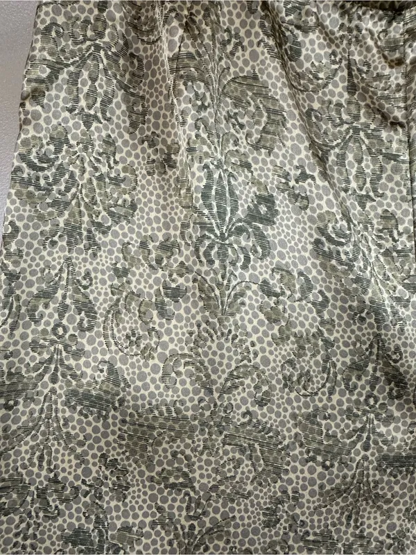 Vintage 2000 Y2K Victorias Secret Leopard Print Floral Lace Satin Pajama Set M - Image 11