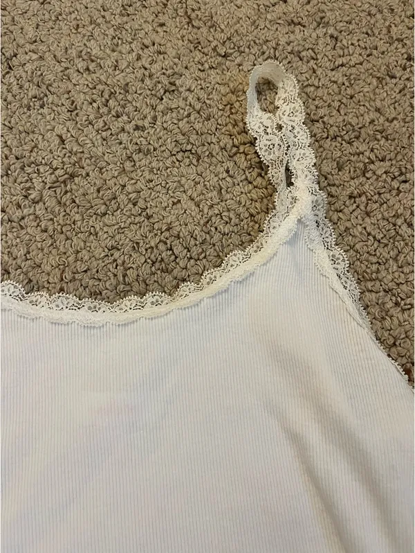 Target Basic tank top lace white - Image 3