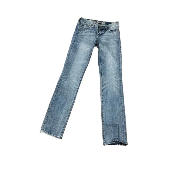 Madewell Classic Straight Leg Jeans Vintage Wash Denim Casual Wear size‎ 25/32 - Image 2