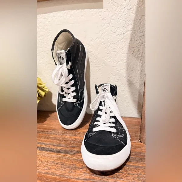 Vans The Lizzie - Black/White MEN'S 9.0 SIZE WOMEN'S 10.5 like new super clean - Image 6