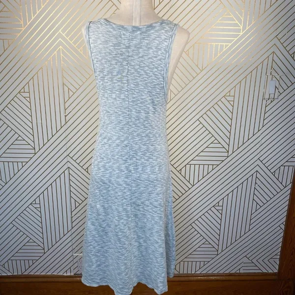 Anthropologie Sol‎ Angeles Space-Dyed Dress Tank Sleeveless Green Size Small - Image 7